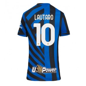 Billiga Inter Milan Lautaro Martinez #10 Hemmatröja Dam 2024-25 Kortärmad